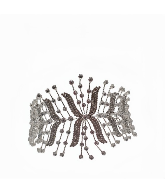 Alloy Headdress Simple And Fashionable All-match Leaf Rhinestone Non-Slip Headband