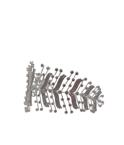 Alloy Headdress Simple And Fashionable All-match Leaf Rhinestone Non-Slip Headband