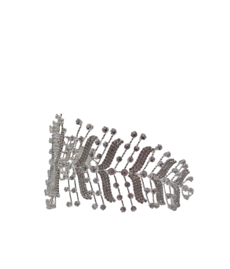 Alloy Headdress Simple And Fashionable All-match Leaf Rhinestone Non-Slip Headband