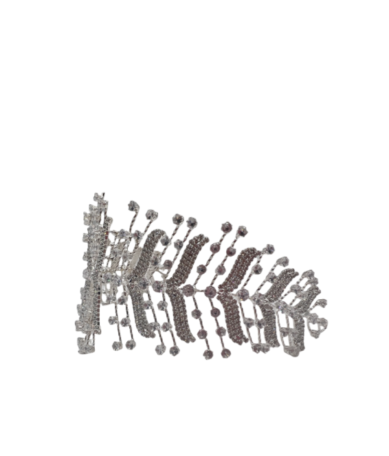 Alloy Headdress Simple And Fashionable All-match Leaf Rhinestone Non-Slip Headband