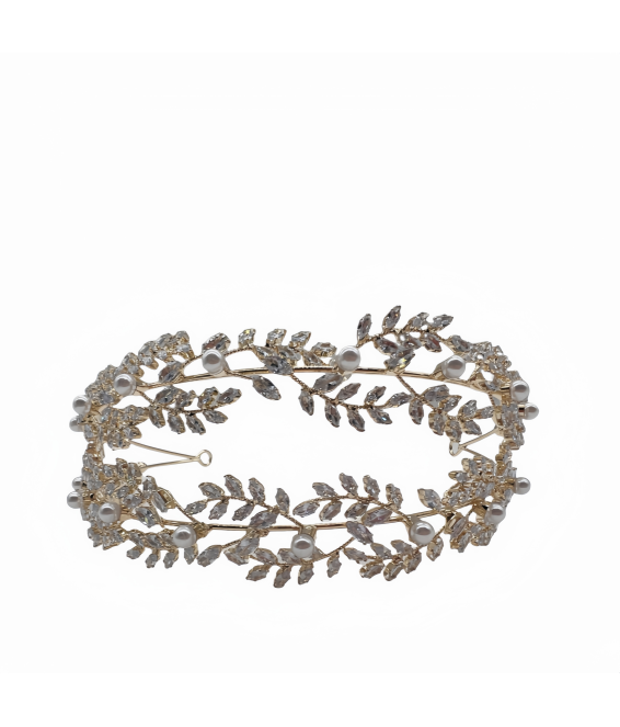 Fairy Three-layer Rhinestone Sweet Headband Crown DIY All-match Hair Accessories