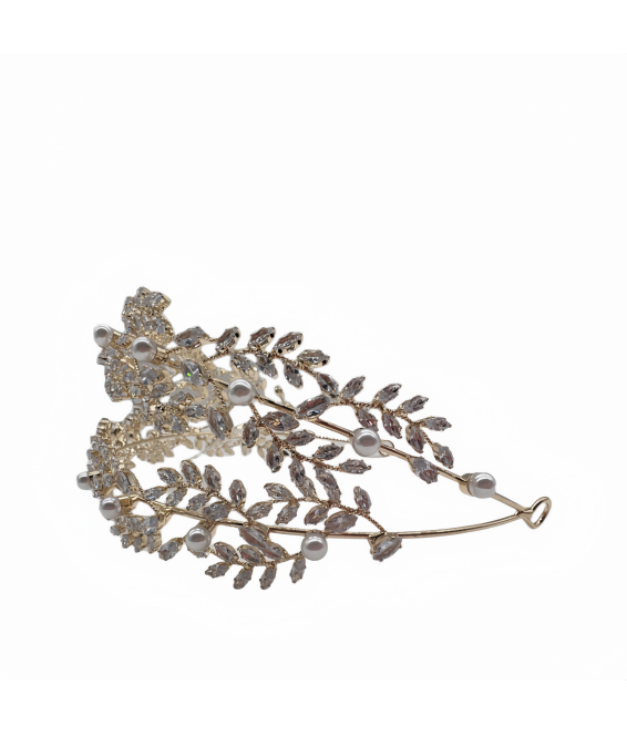 Fairy Three-layer Rhinestone Sweet Headband Crown DIY All-match Hair Accessories