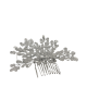 Crystal Comb And Hairpin With Elegant Handmade Beaded Hair Accessories