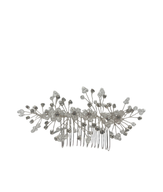 Crystal Hair Comb Hair Accessories Fairy Handmade Beaded Hair Comb Hair Accessories