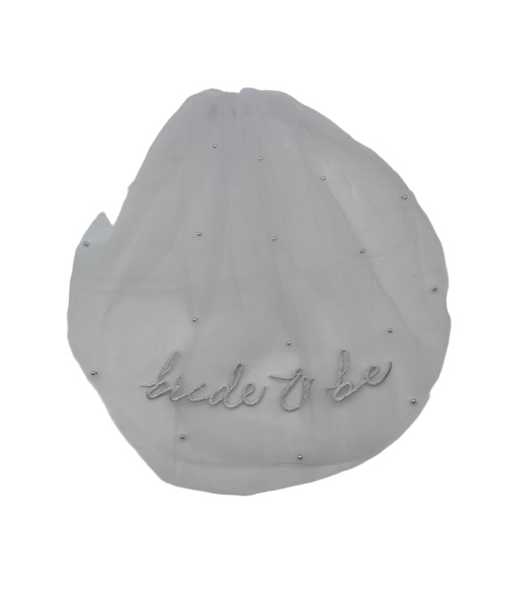 2 Tiers Pearl Veil Bride Wedding Veil Soft Tulle Bridal Veils With Comb