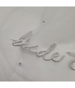 2 Tiers Pearl Veil Bride Wedding Veil Soft Tulle Bridal Veils With Comb