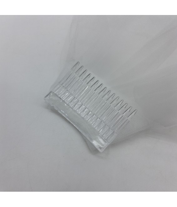 2 Tiers Veil Bride Wedding Veil Soft Tulle Bridal Veils With Comb