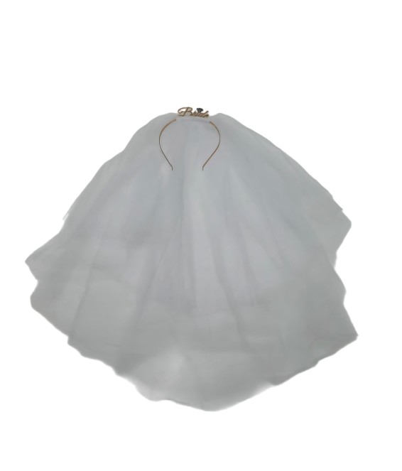 2 Tiers Veil Bride Wedding Veil Soft Tulle Bridal Veils With Headband
