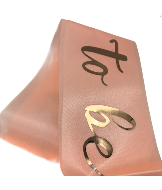 Beige Bride To Be Sash For Bridal Shower Bachelorette Party Wedding Engagement Party