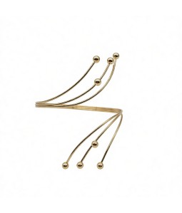 Gold Cuff Bracelet For Brides,Wedding Bracelet