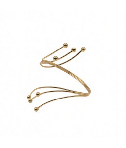 Gold Cuff Bracelet For Brides,Wedding Bracelet