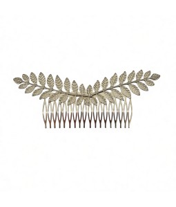 Bridal Gold Leaf Hair Comb,Wedding Hair Comb